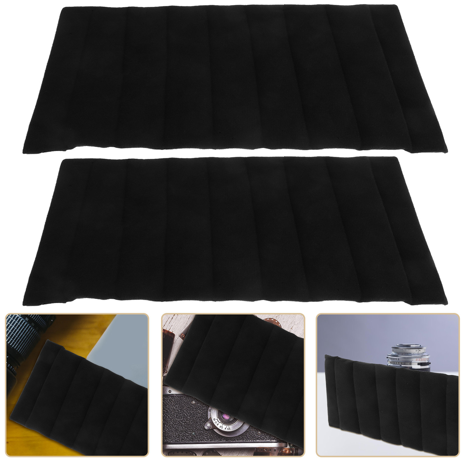 Backpack Insert Organizer - 2Pcs Camera Bag Inserts Adjustable Padded