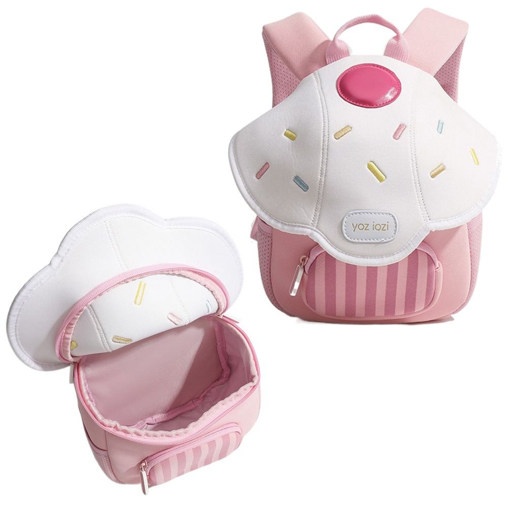 Canvas Backpack Casual - PU Cute Mushroom Backpack Casual Mini