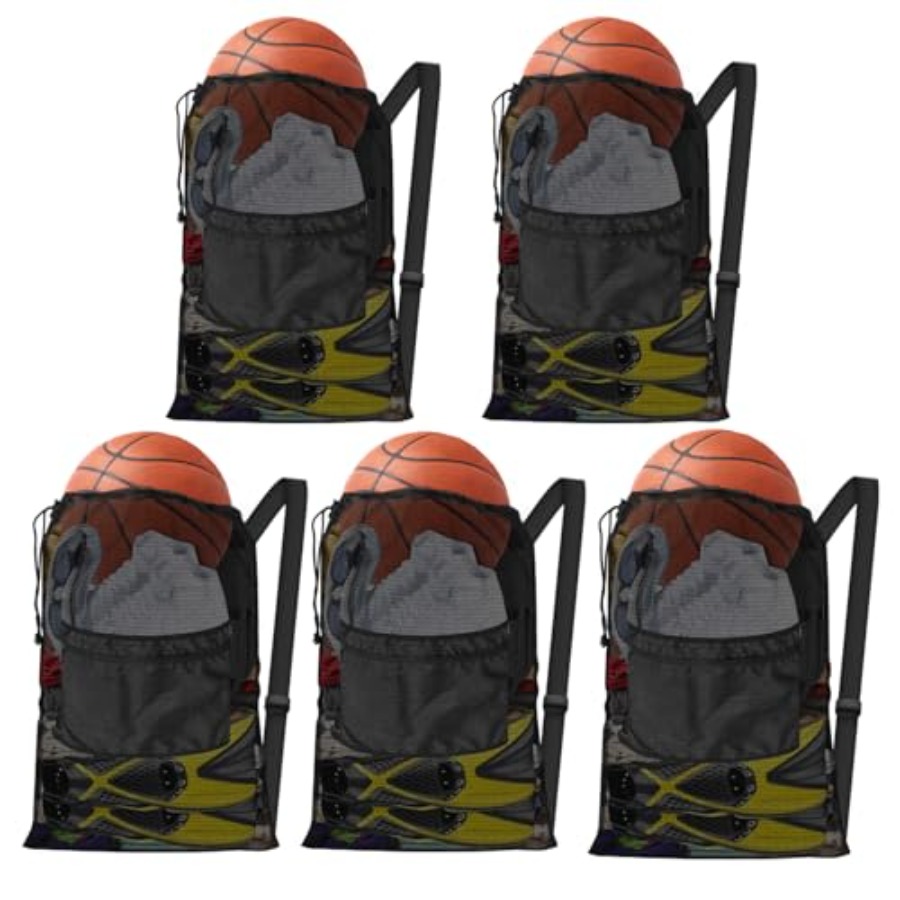 Drawstring Gym Bag - Drawstring Bag Heavy Duty Mesh Bag