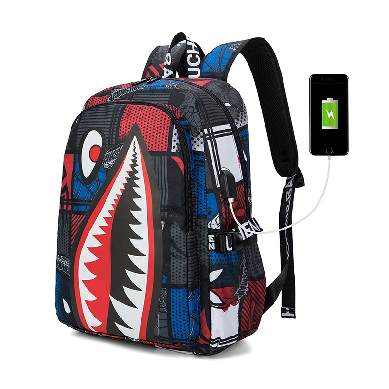 Canvas Backpack Casual - Anti-theft Backpack Men Waterproof Rucksack Backpacks