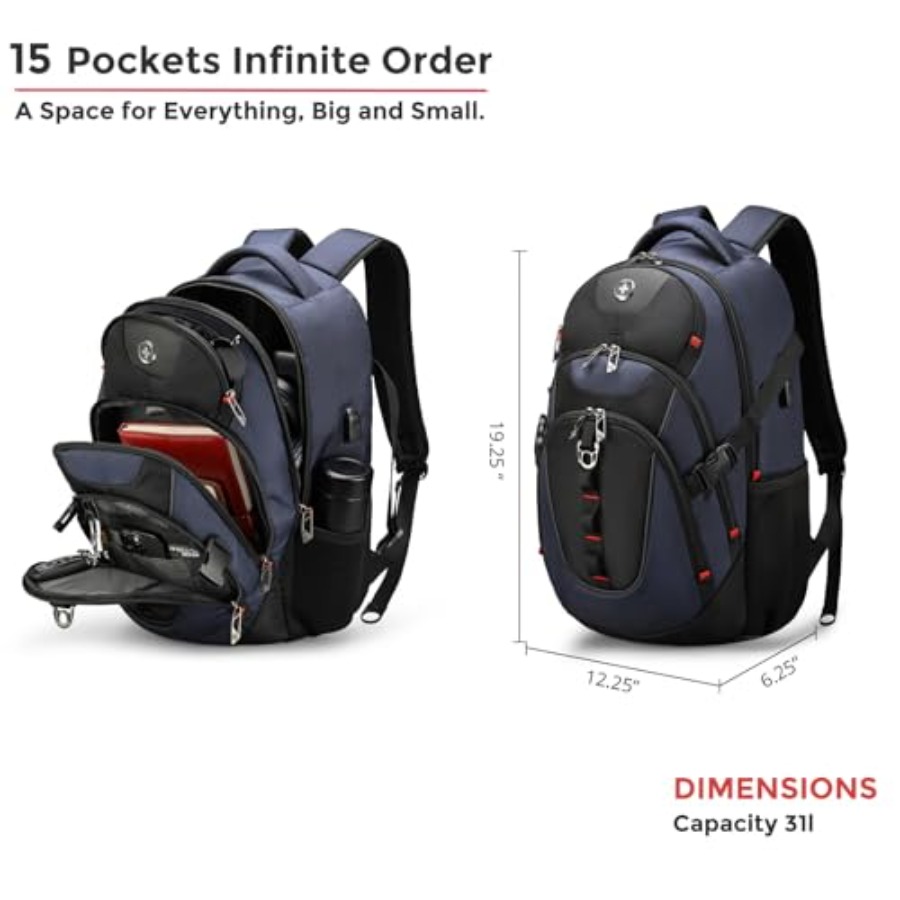 Design Laptop Backpack with US – Laptop Backpack 15.6 recenzja i cena