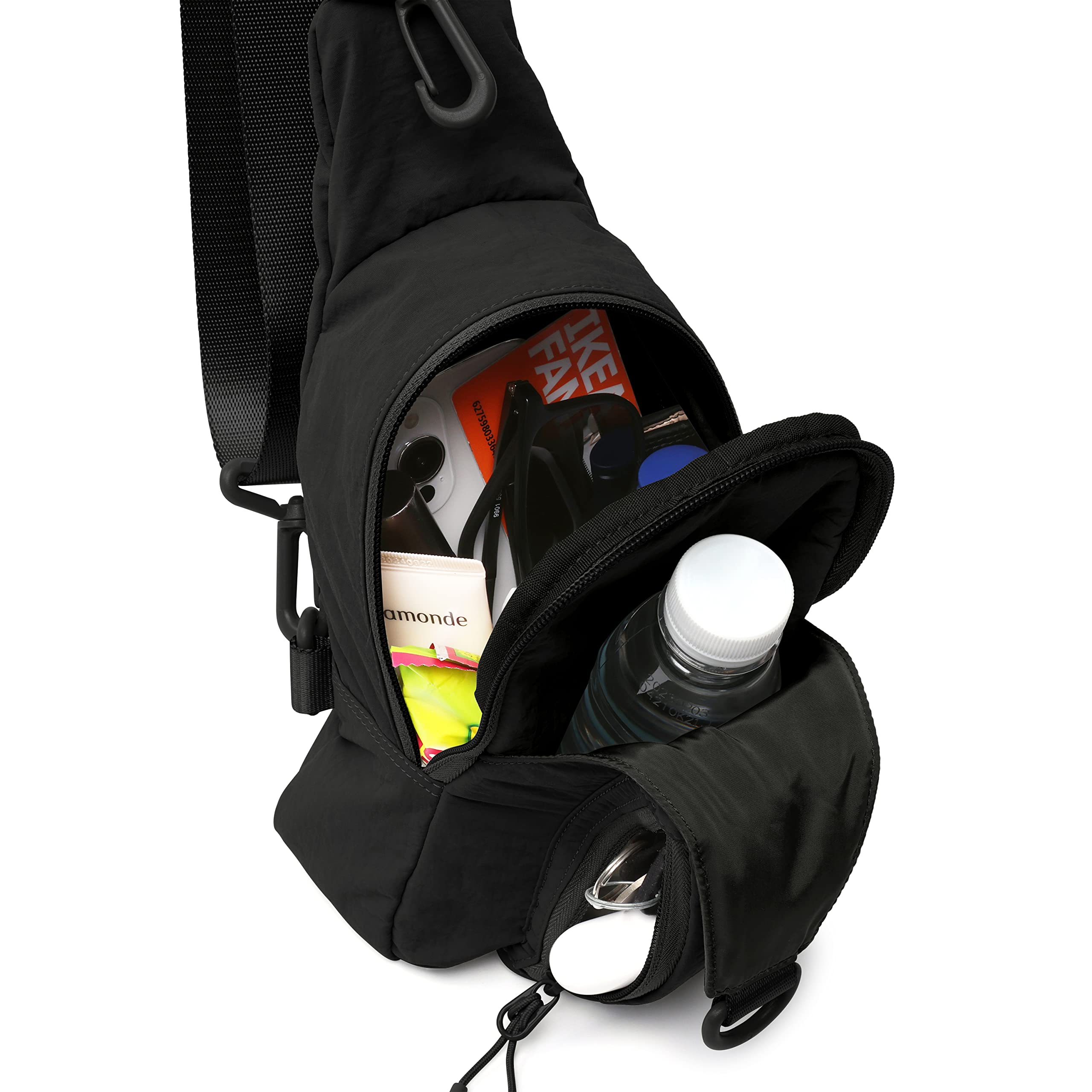Small Sling Bag with Adjustabl – Sling Backpack Shoulder recenzja i cena
