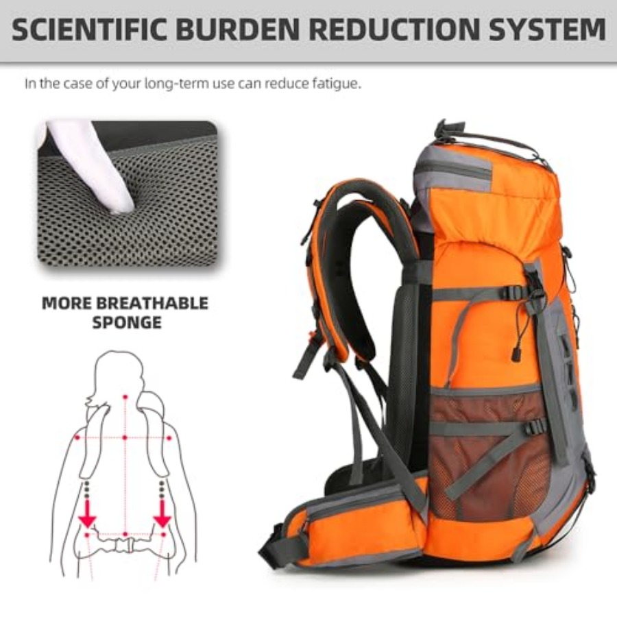 60L Hiking Backpack for Men an – Hiking Backpack Waterproof recenzja i cena