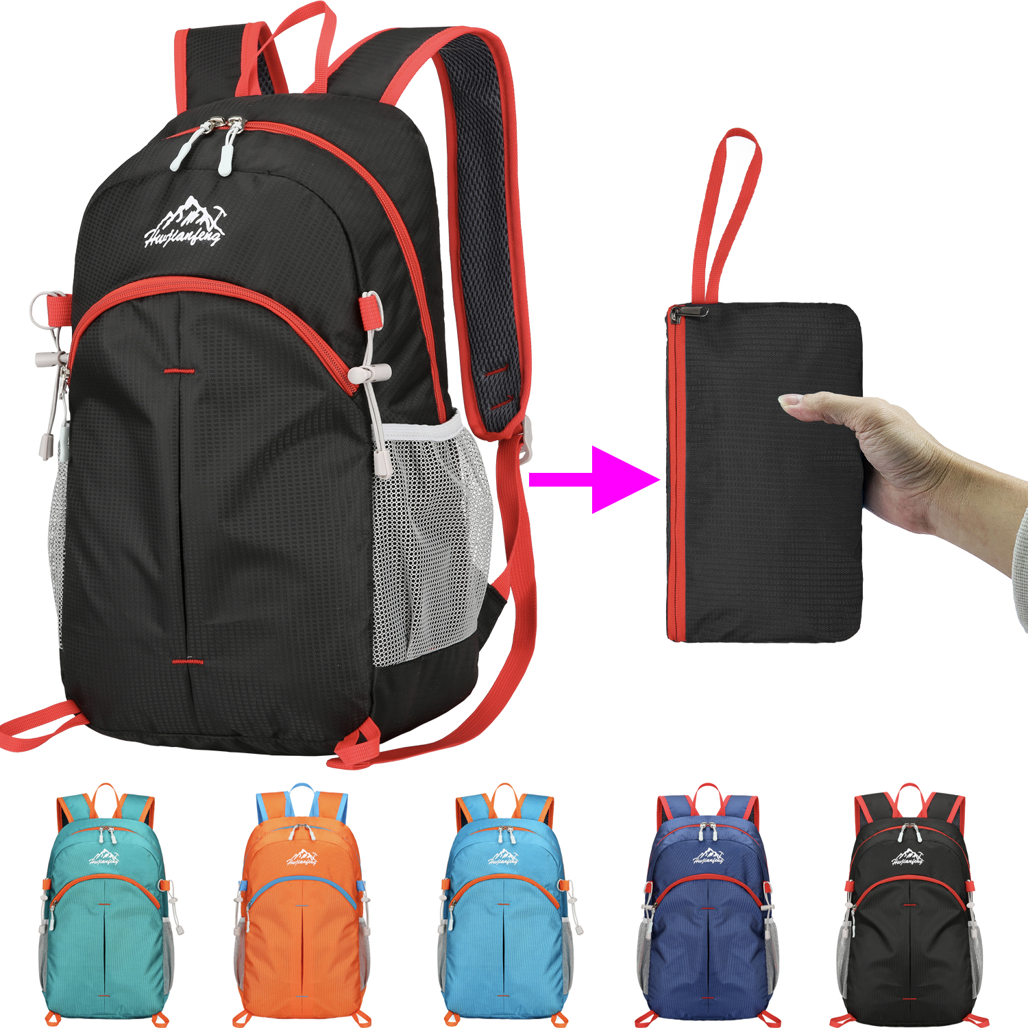 18L Portable Foldable Backpack – Foldable Backpack Small recenzja i cena
