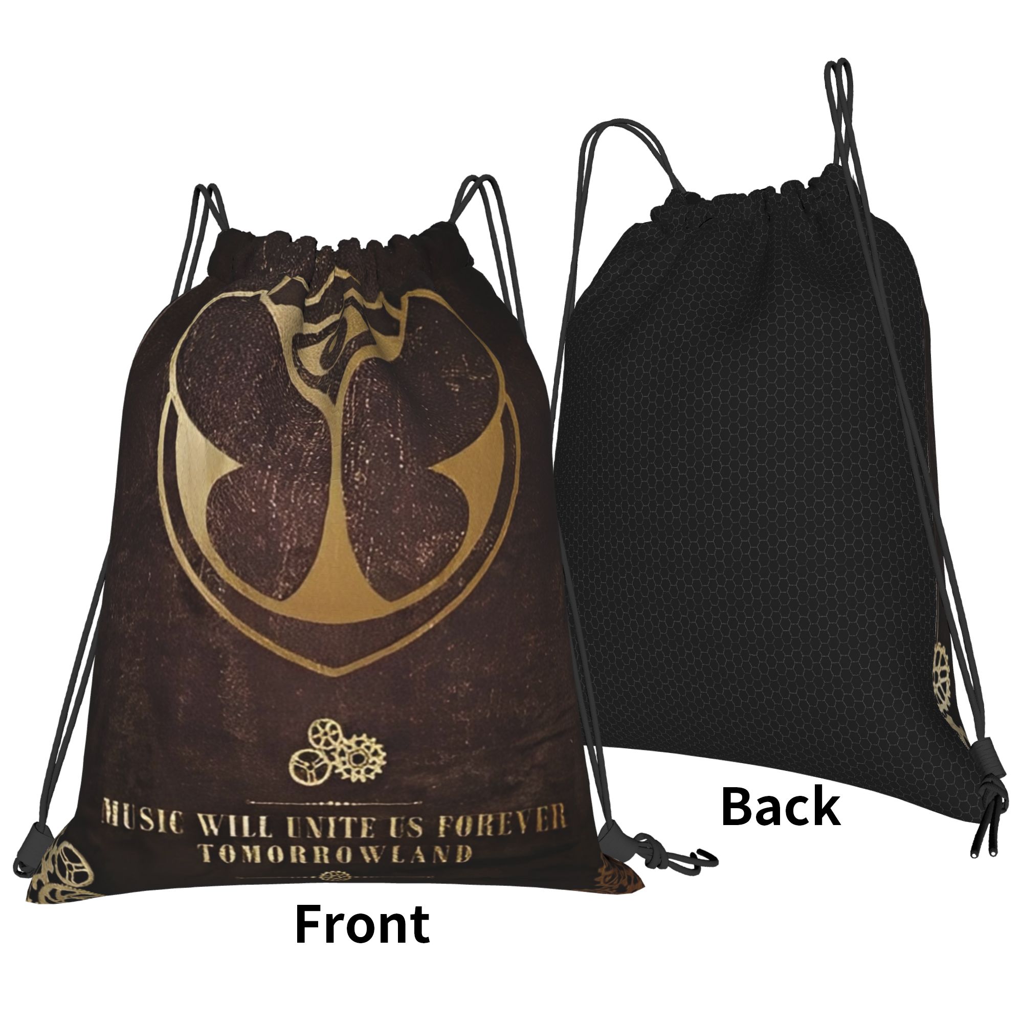 Tomorrowlands  Drawstring Bags – Drawstring Gym Bag recenzja i cena