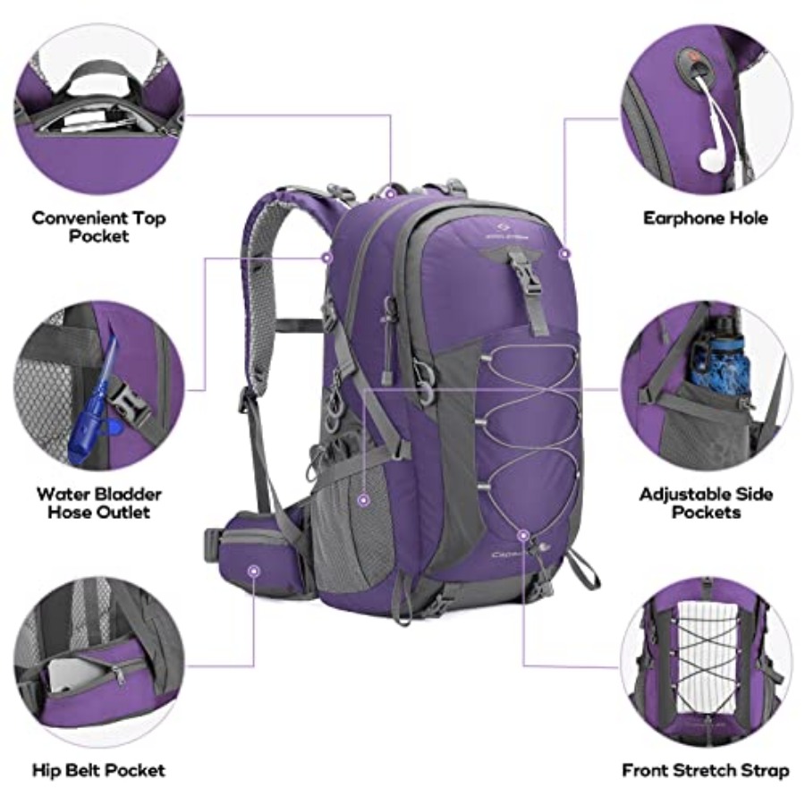 Hiking Backpack, Camping Backp – Hiking Backpack Waterproof recenzja i cena