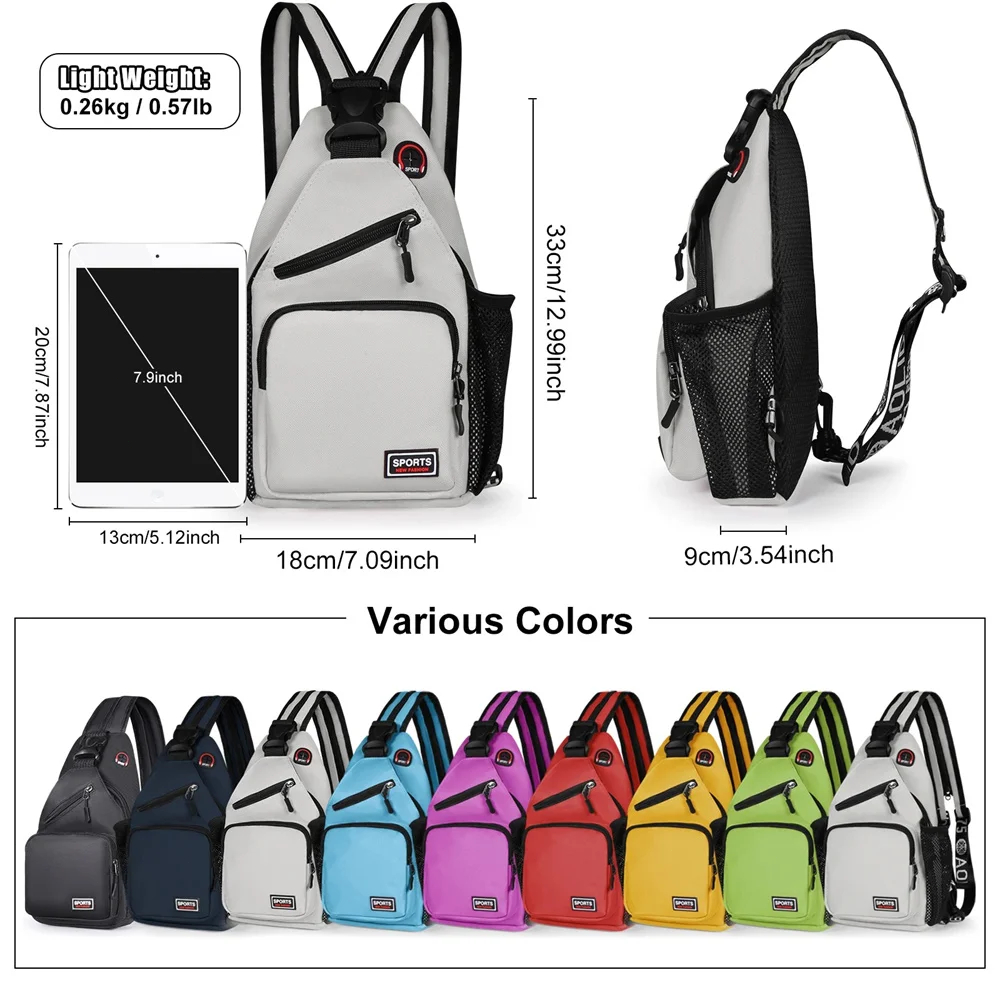 Multi-pocket Casual Chest Bag  – Sling Backpack Shoulder recenzja i cena