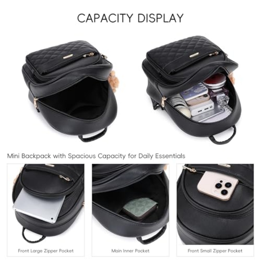 Mini Leather Backpack Purse fo – Mini Backpack Purse recenzja i cena