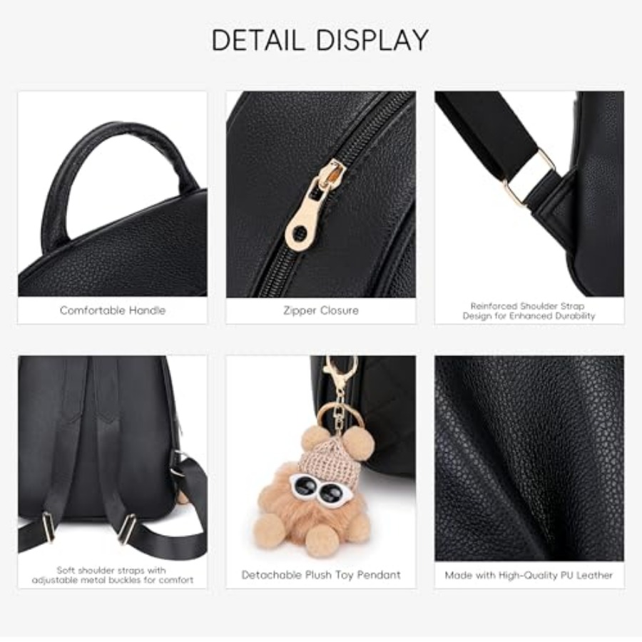 Mini Leather Backpack Purse fo – Mini Backpack Purse recenzja i cena