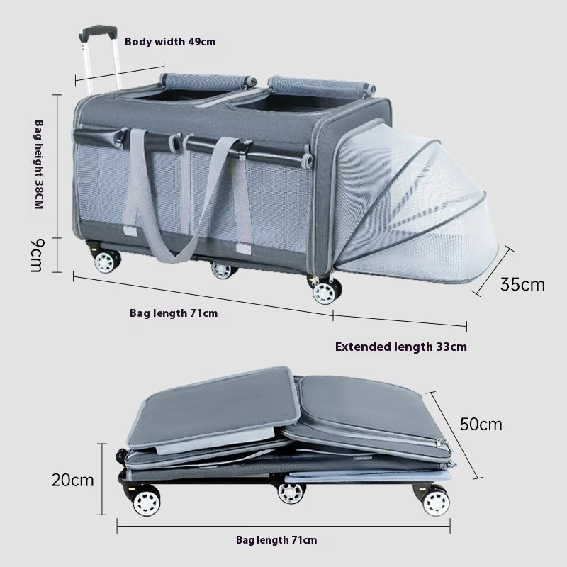 Super Large Capacity Pet Trans – Foldable Backpack Small recenzja i cena