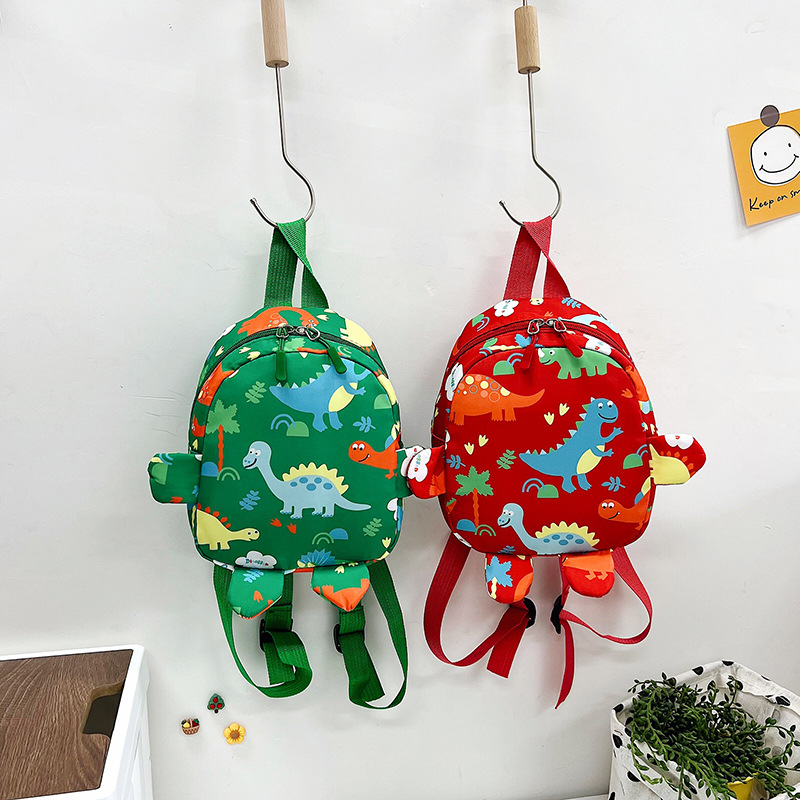 Cute Children Bag Cartoon Dino – Travel Backpack Anti Theft recenzja i cena