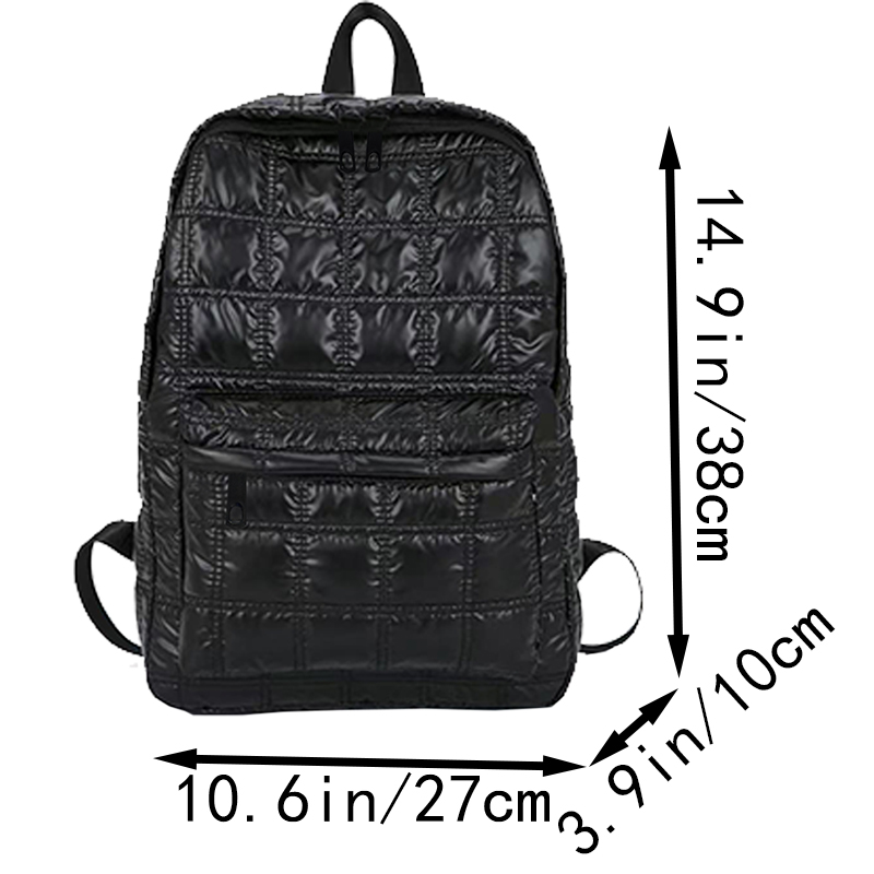 Trendy Stylish Shiny Backpack  – Canvas Backpack Casual recenzja i cena