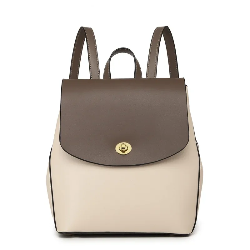 Women's Bags Large Capacity Le – Leather Backpack Vintage recenzja i cena
