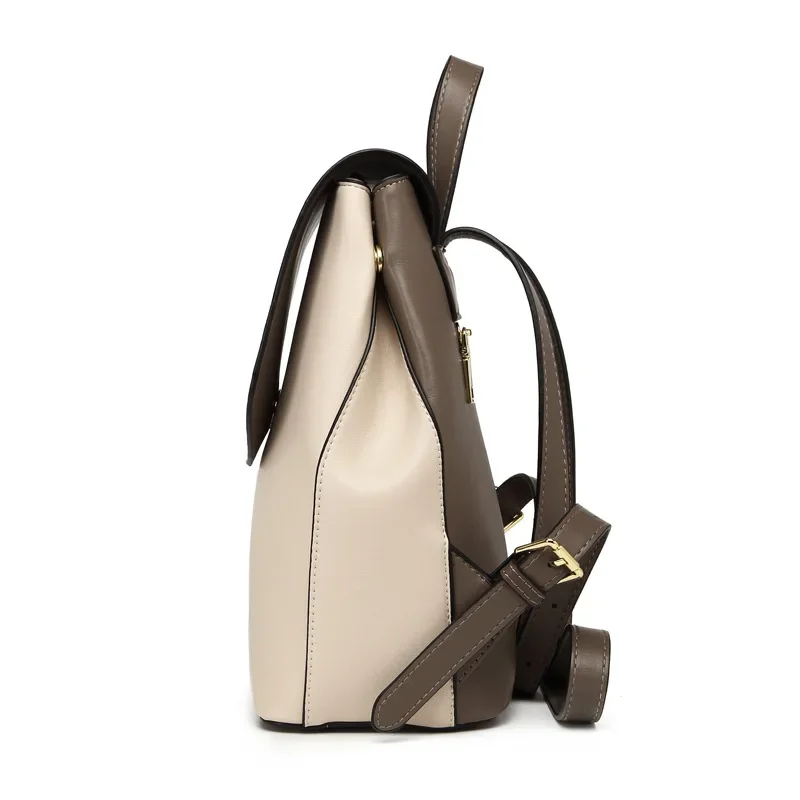 Women's Bags Large Capacity Le – Leather Backpack Vintage recenzja i cena