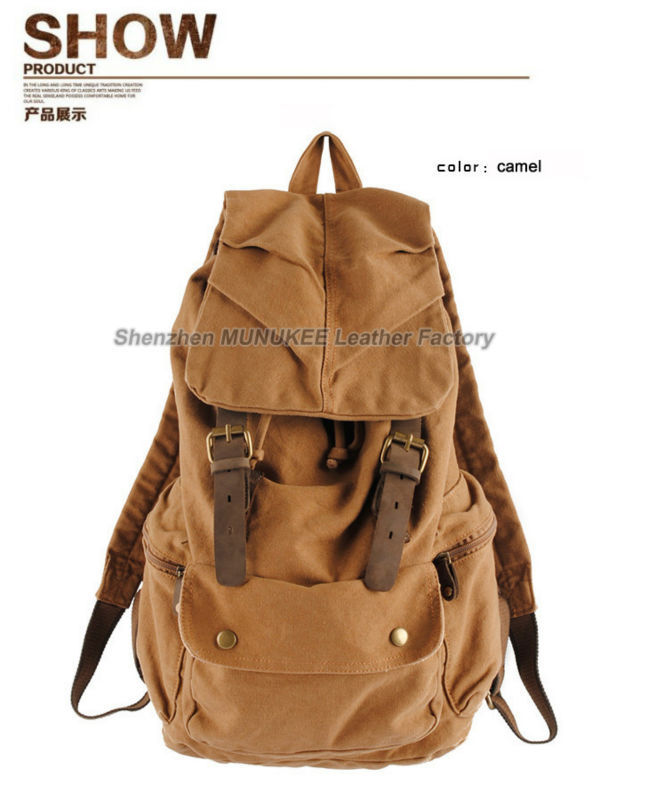 Fashion New Military Canvas Ba – Rucksack Military Style recenzja i cena