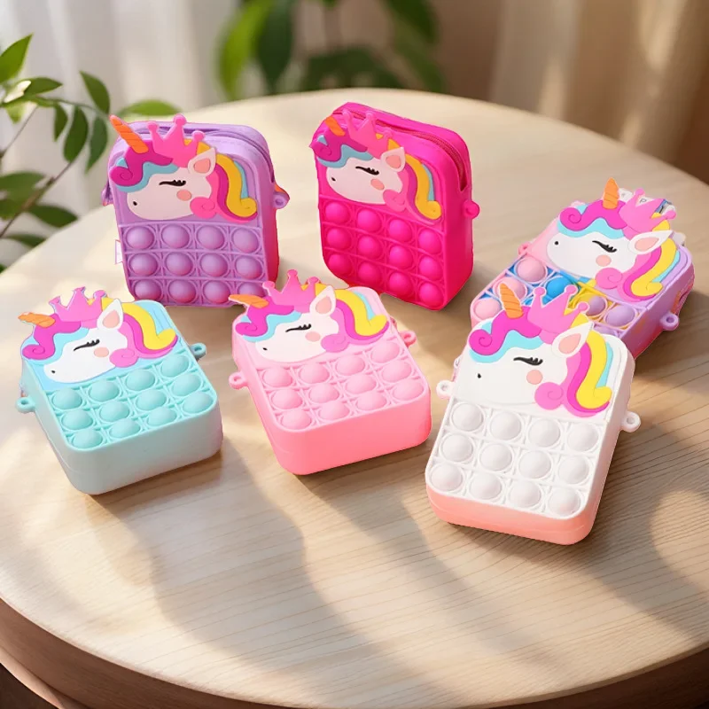 Magical Color-Changing Unicorn – Mini Backpack Purse recenzja i cena