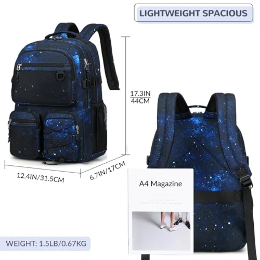 Multi-Pocket Backpack for Trav – Laptop Backpack 15.6 recenzja i cena