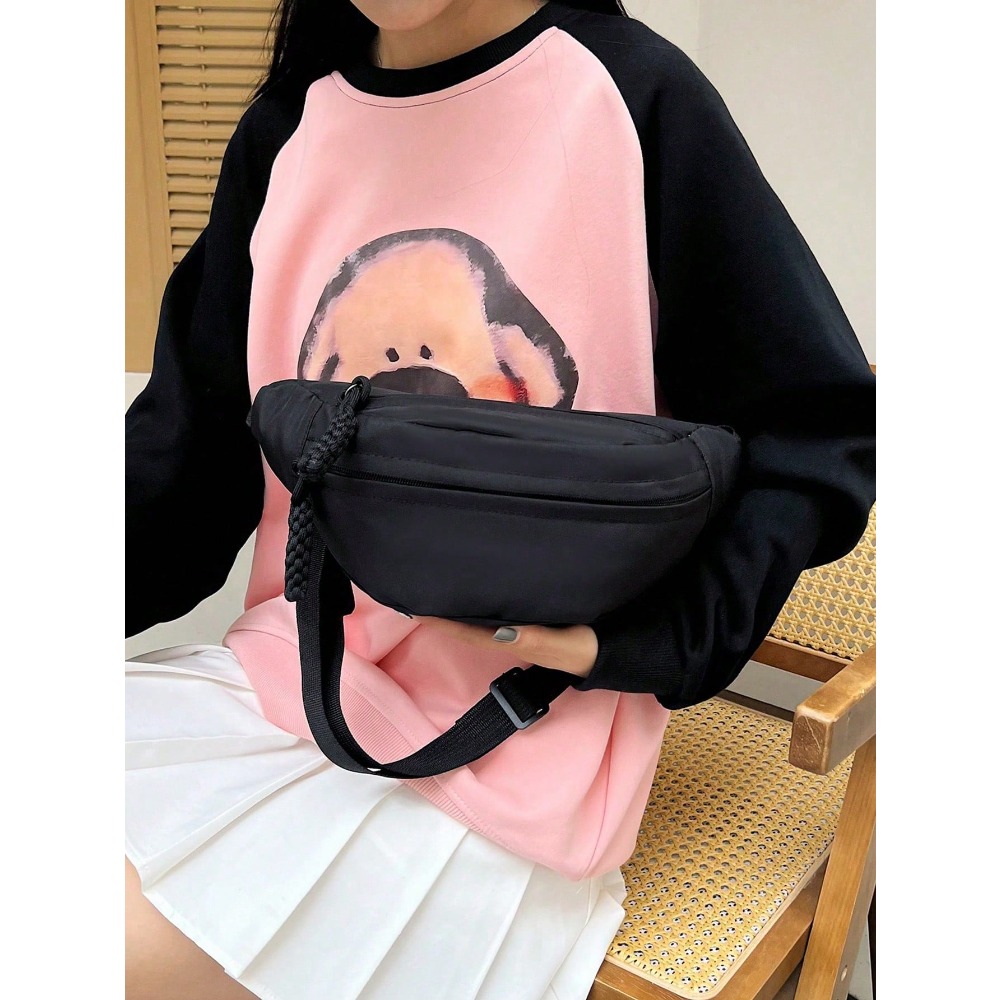 Large Capacity Nylon Chest Bag – Sling Backpack Shoulder recenzja i cena