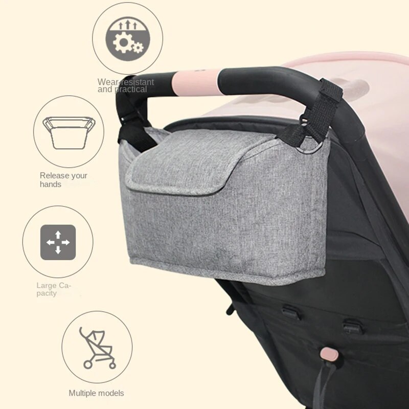 Baby Stroller Hanging Bags Mom – Backpack Diaper Bag recenzja i cena