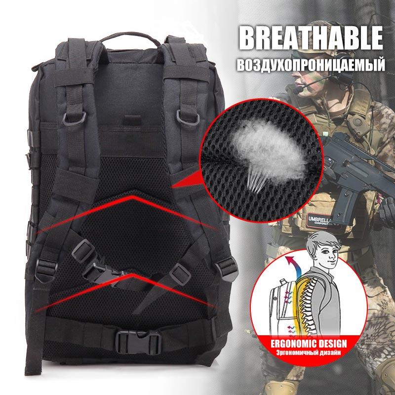AA 60L Army Military Tactical  – Urban Backpack Tactical recenzja i cena