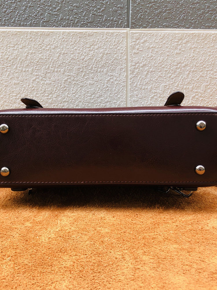 British Style Vintage Cow Spli – Leather Backpack Vintage recenzja i cena