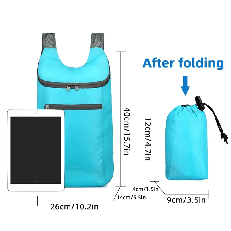 Men's and Women's Outdoor Spor – Foldable Backpack Small recenzja i cena