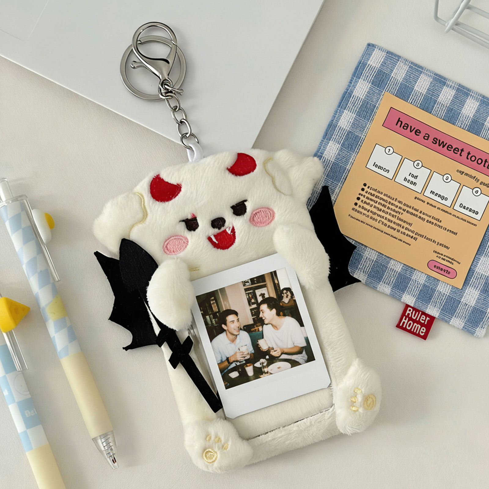 Plush Angel Devil Keychain Cut – Fashion Backpack Women recenzja i cena