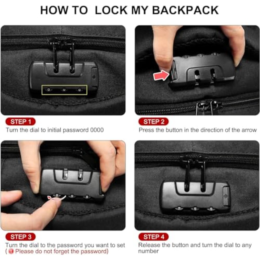Laptop Backpack for Men Women, – Travel Backpack Anti Theft recenzja i cena