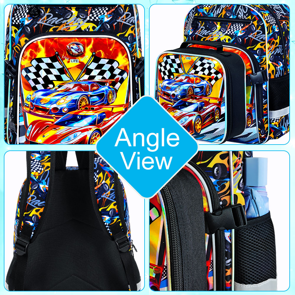 Bookbag for Kids Boys, 3PCS Ba – Hydration Pack Outdoor recenzja i cena