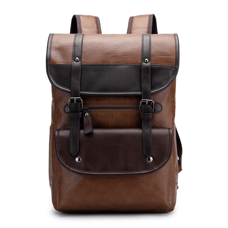 Vintage Leather Laptop Backpac – Business Backpack Brief recenzja i cena