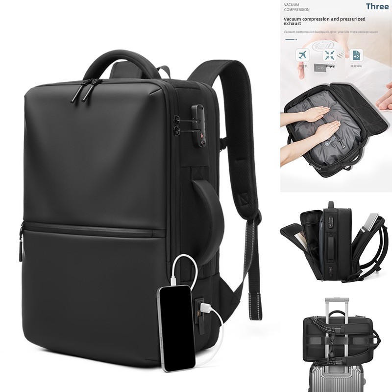 Waterproof Expandable Travel B – Business Backpack Brief recenzja i cena