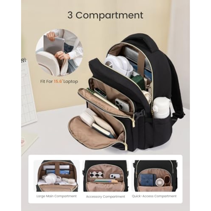 Laptop Backpack for Women, Wor – School Backpack Teen recenzja i cena