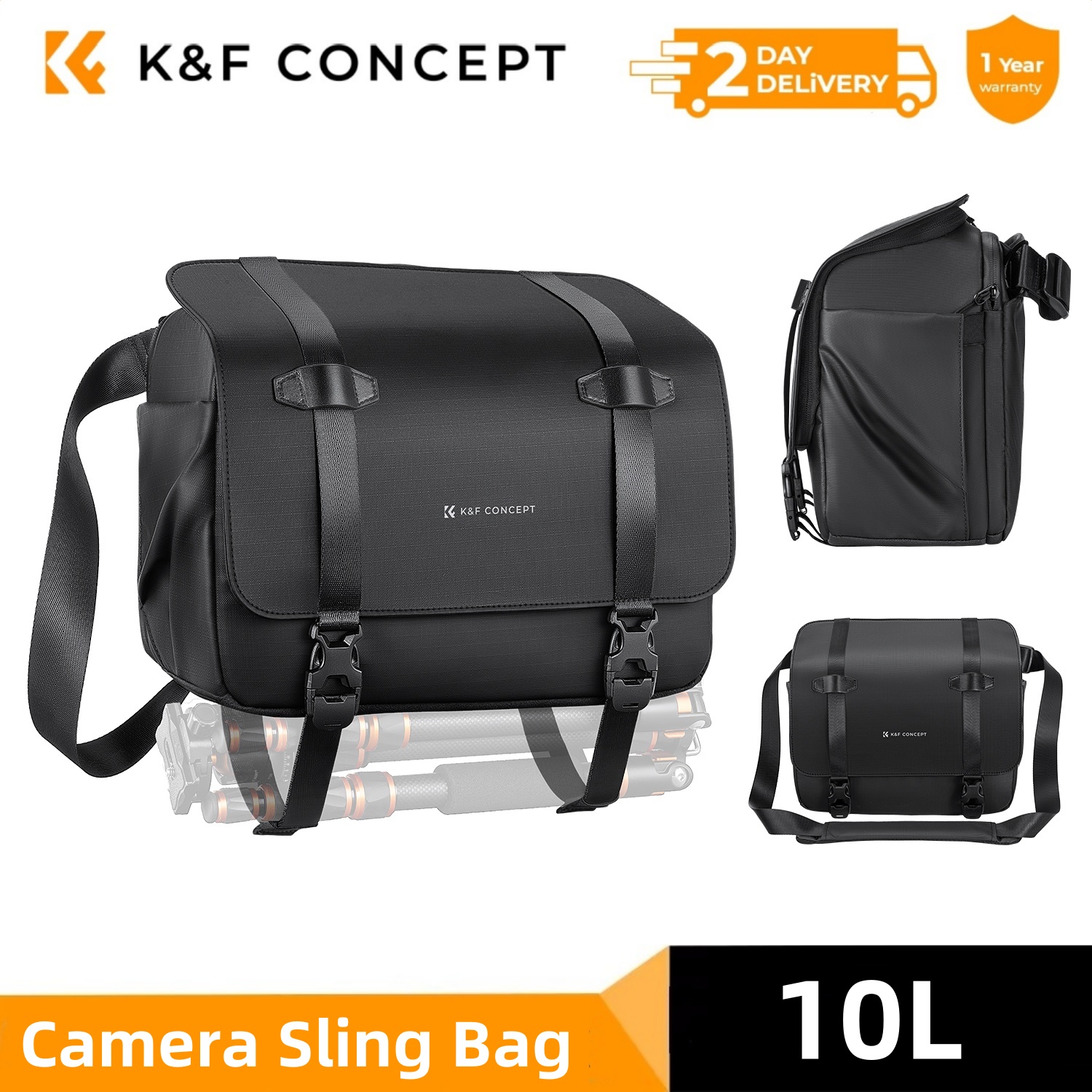 K&F CONCEPT 10L Camera Sling B – Sling Backpack Shoulder recenzja i cena