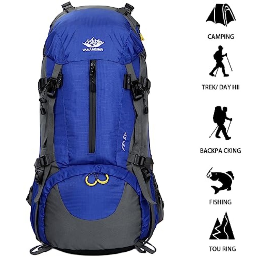 50L Hiking Backpack Men Campin – Rain Cover Backpack recenzja i cena