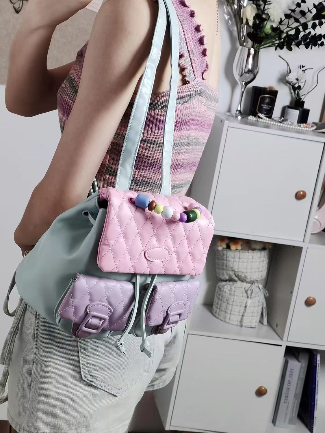 JIAERDI Sweet Cute Y2k Mochila – Leather Backpack Vintage recenzja i cena