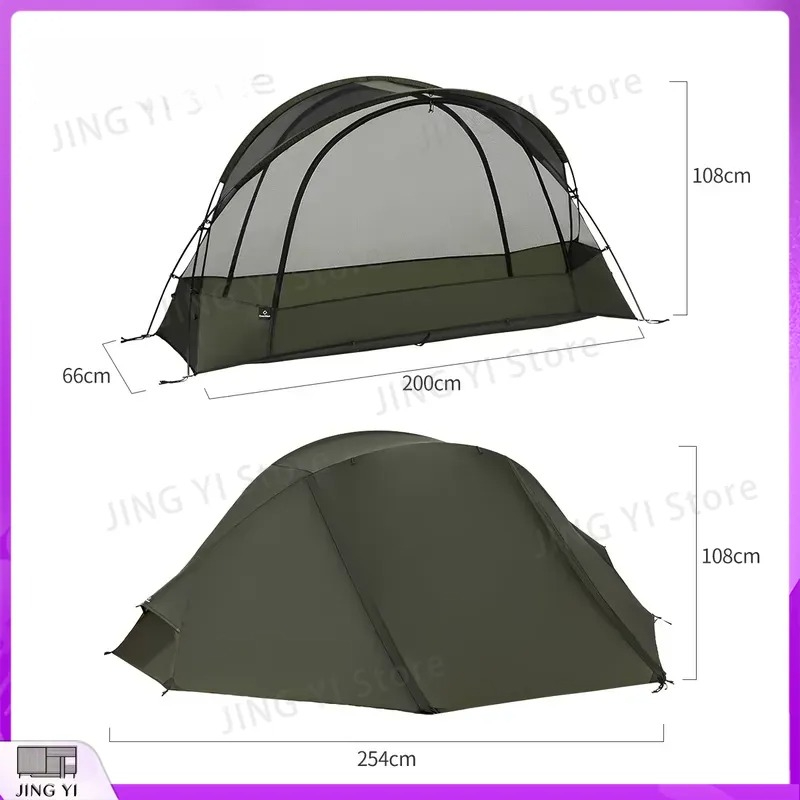 1 Person Camping Tent Outdoor  – Hiking Backpack Waterproof recenzja i cena