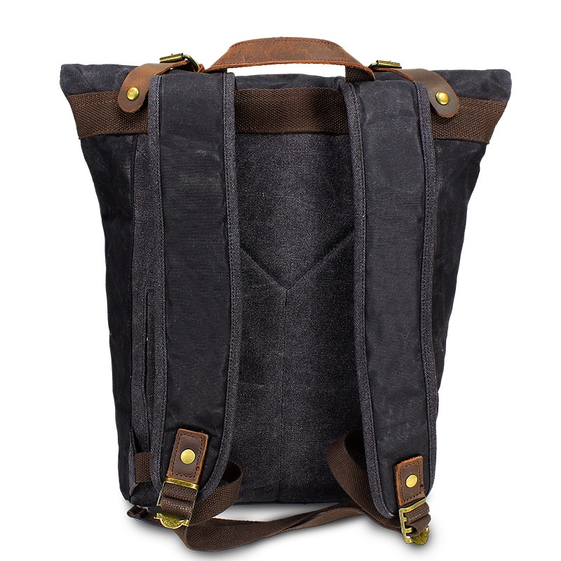 Retro Canvas Leather Backpacks – Leather Backpack Vintage recenzja i cena